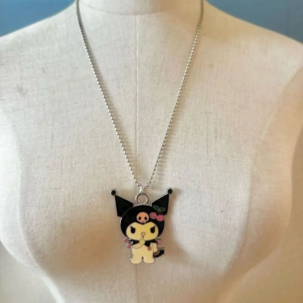 Sanrio Kuromi pendant necklace